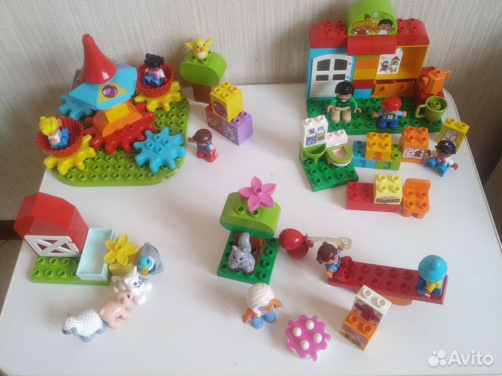 Lego duplo 10832, 10845, 10949, 10833