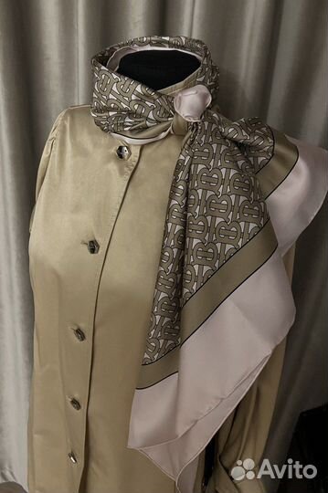 Шелковый платок Burberry 90х90 см