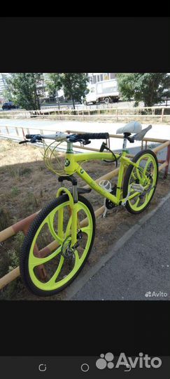 Велосипед на литых дисках bmw