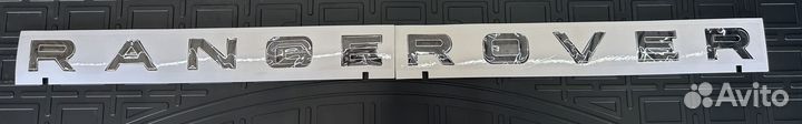 Буквы, надпись Range Rover (черные)