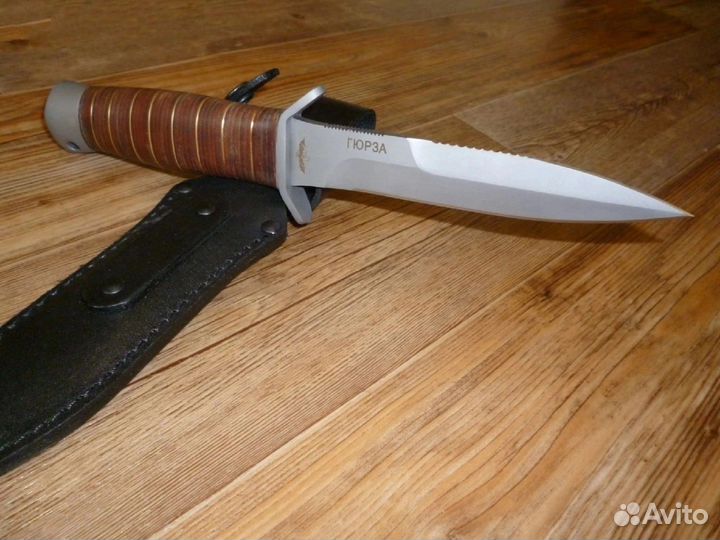 Нож Гюрза (кожа)