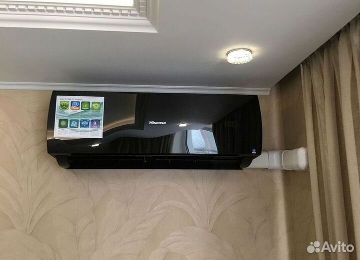 Сплит система с установкой