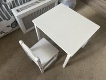 IKEA sundvik стол и стул детский