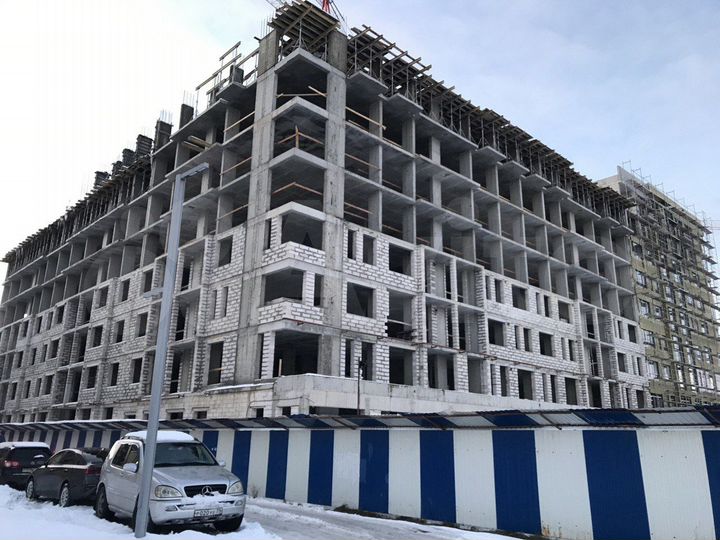 1-к. квартира, 37,8 м², 9/9 эт.