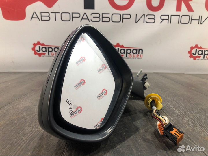 Зеркало заднего вида боковое левое Citroen C4 B7