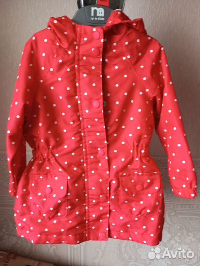Ветровка для девочки 92