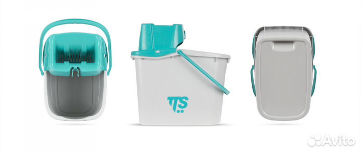 Для дома ведро с отжимом TTS Uni Junior