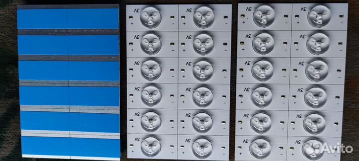 Рем.комплект подсветки 3v2w и 6v2w