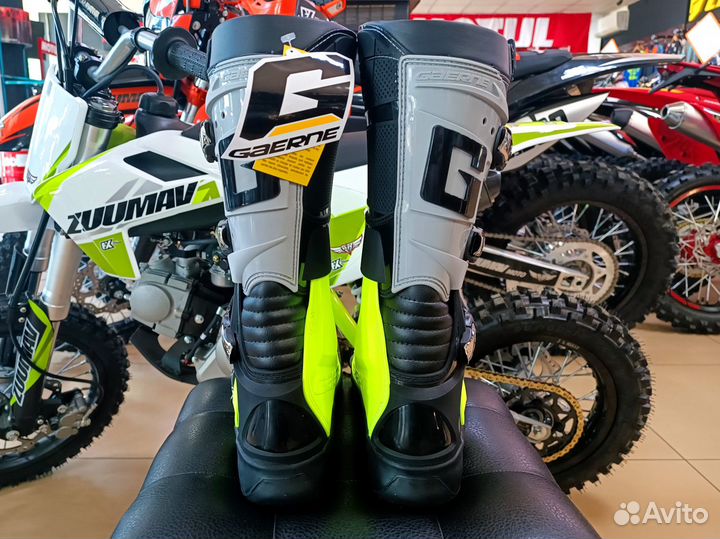 Мотоботы gaerne GX-1 EVO Черный/Желтый/Серый
