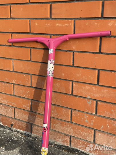 Руль hello kitty розовый