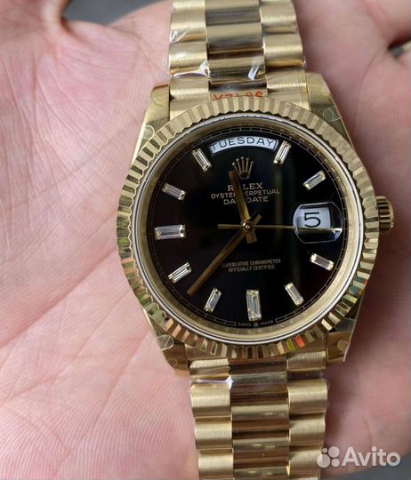 Часы Rolex Oyster Perpetual Day Date 40мм Black