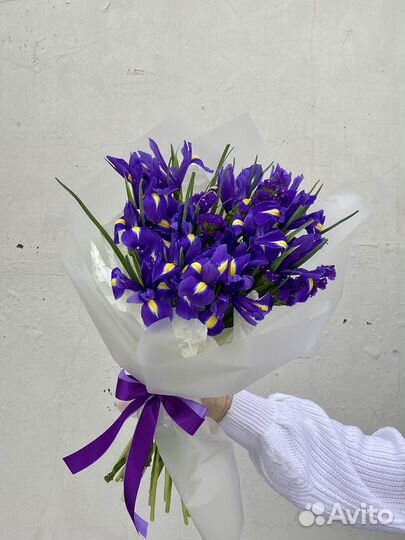 Ирисы букет