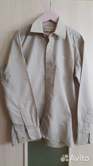 Рубашки для мальчика от12 до14 лет,5штук