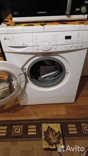 Стиральная машина бу lg 5 кг