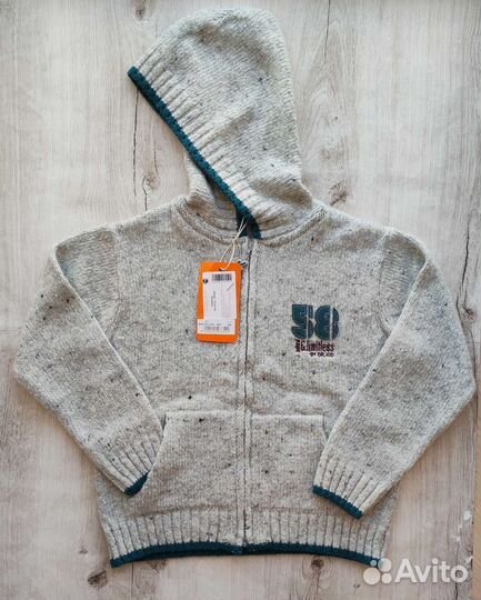 Зипка худи кофта на мальчика 116 шерсть Португалия