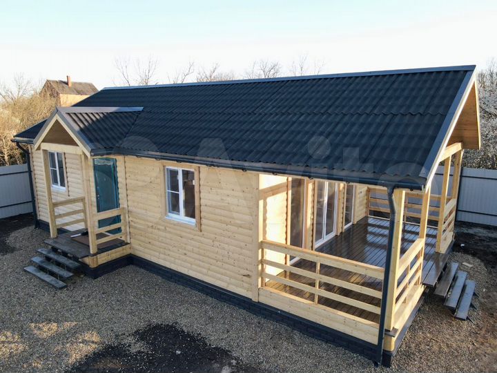 Дом 54 м² на участке 4 сот.