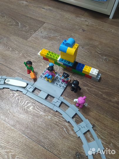 Лего Дупло железная дорога