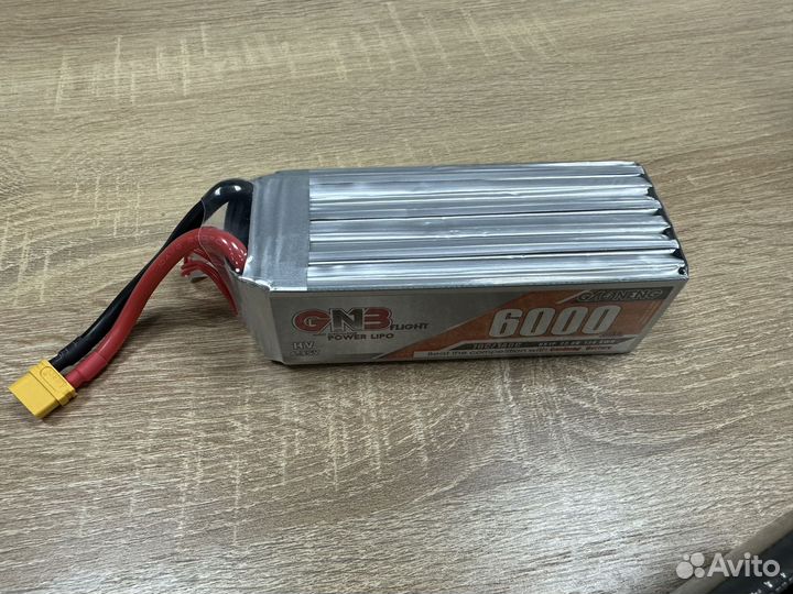 Аккумулятор для FPV дрона GNB 6000 mAh 6S 70С XT60