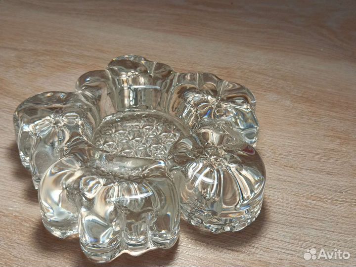 Пепельница хрустальная СССР