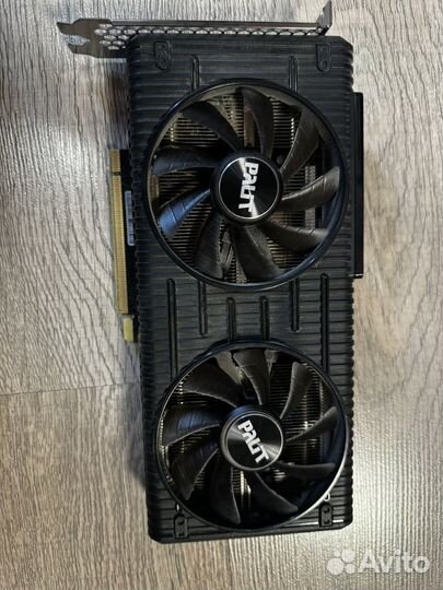 Видеокарта Palit Dual RTX 3060 ti 8gb гарантия