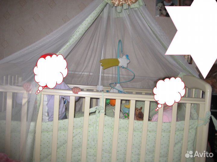 Кроватка-качалка