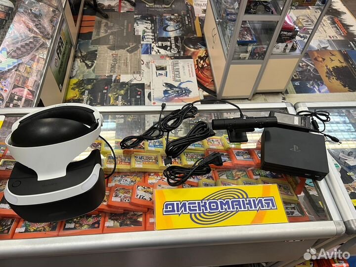 PlayStation VR CUH-ZVR2 + Камера V2 + PS move 2 шт