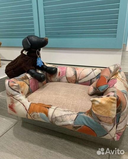 Лежанка для собаки, кошки, съёмный чехол