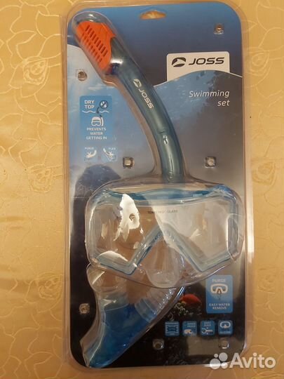 Маска с трубкой