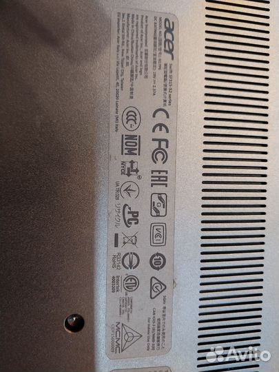 Ультрабук acer
