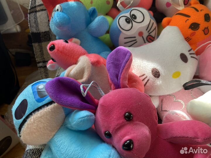 Мягкие игруши разные