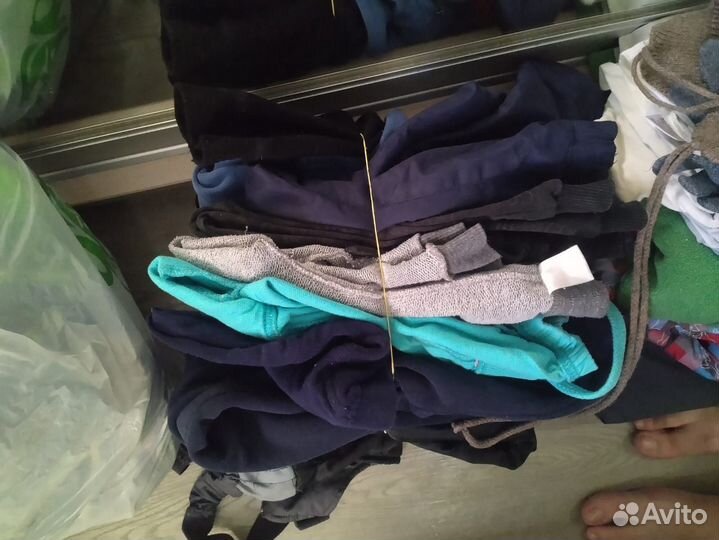 Пакет вещей и обуви