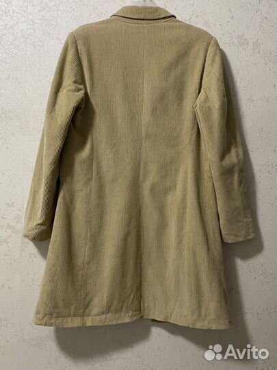 Вельветовый тренч burberry