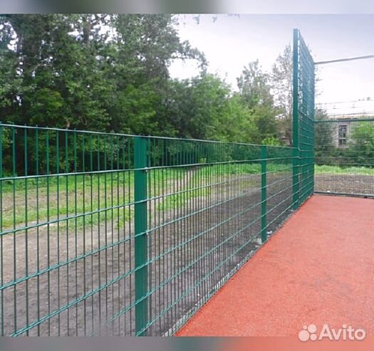Сетка для забора 3d