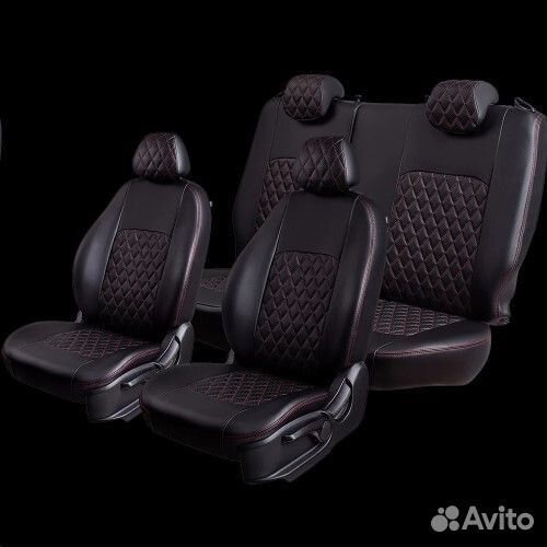 Чехлы на сиденье Volkswagen Polo-5 седан (6R/6C) 0
