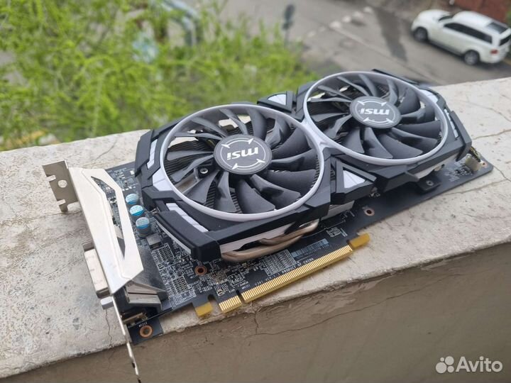 RX 580 4gb MSI Armor равна GTX 1650 super