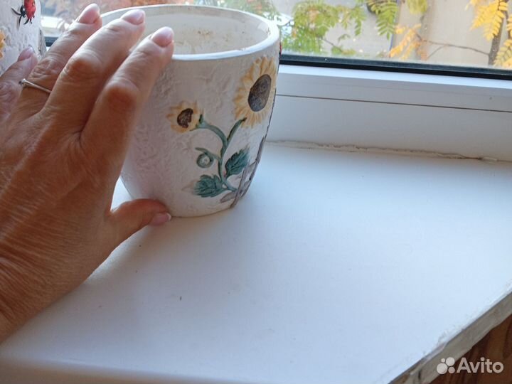 Горшок керамический