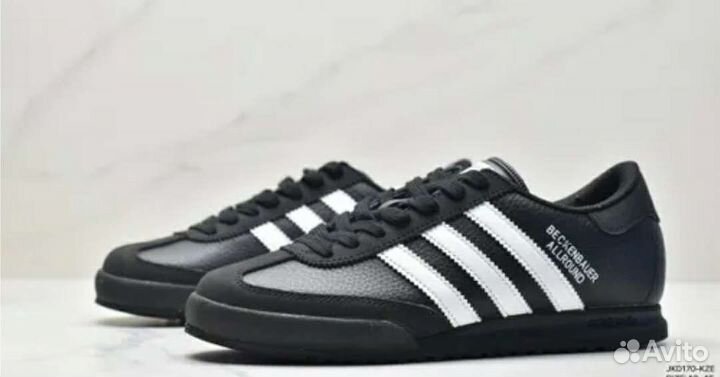 Кроссовки adidas beckenbauer черныес белым