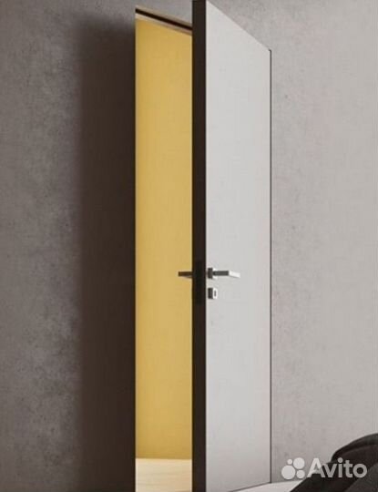 Скрытые двери под отделку