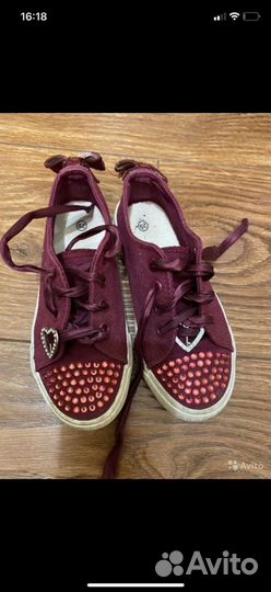 Кеды для девочки 29 размер