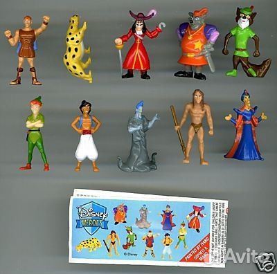 Киндеры редкие Простоквашино,Disney heroes,Горилл