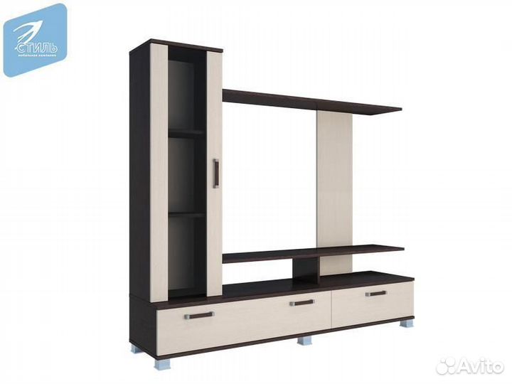 Соло-6 Гостиная Венге Дуб молочный