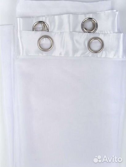 Тюль на люверсах