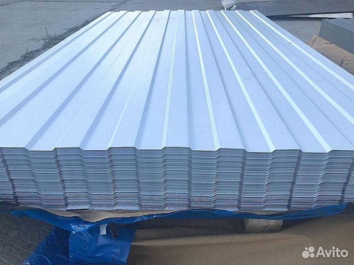 Профнастил С8 белый от завода