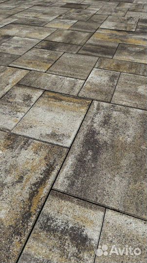 Тротуарная плитка брусчатка новый город