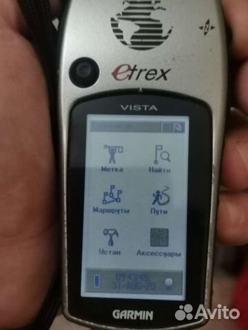 Навигатор garmin vista etrex