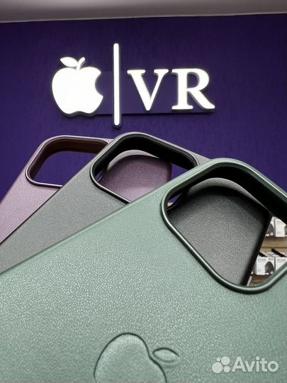 Кожаный чехол iPhone 13 Pro MagSafe