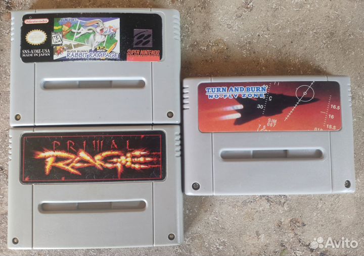 Лот игр для snes
