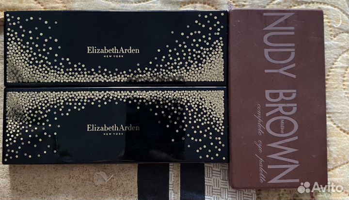 Тени для век. Румяна