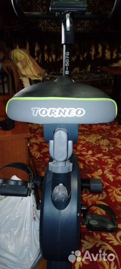 Велотренажер вертикальный Torneo Jazz B-507G