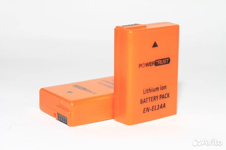 Аккумулятор для Nikon EN-EL14 (увелич. ёмкость)